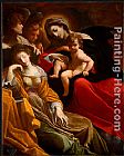 Dream Canvas Paintings - The Dream of Saint Catherine of Alexandria